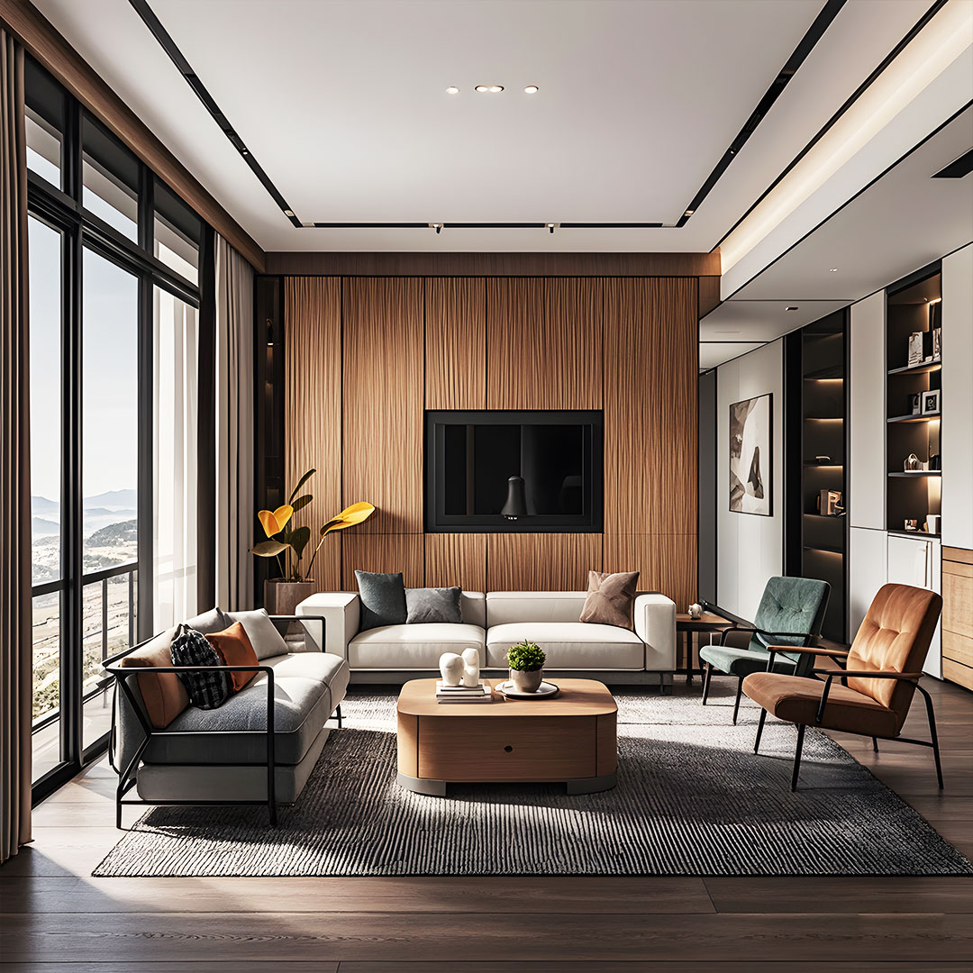 Tấm họa tiết sóng ZS06 - 3D