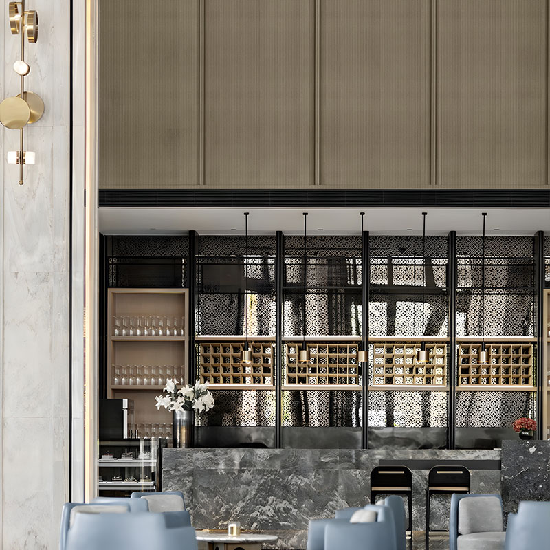 Bảng điều khiển kết cấu kim loại ZQ45 - Light Luxury